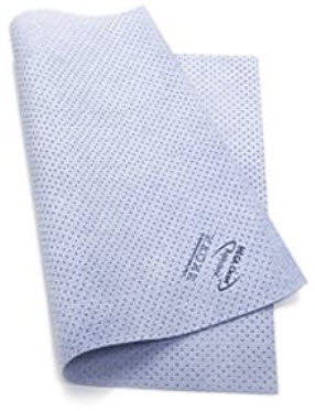 Ledertuch gelocht, 100 % Veganes Mega Powertuch, Farbe blau Ledertuch gelocht, 100 % Veganes Mega Powertuch, Farbe blau