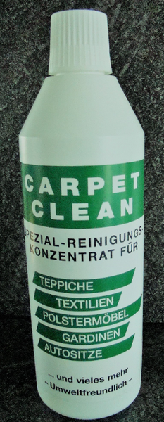 Carpet Clean, Konzentrat, zur umweltfreundlichen Reinigung, entfernt selbst alte und hartnäckige Flecken Carpet Clean, Konzentrat, zur umweltfreundlichen Reinigung, entfernt selbst alte und hartnäckige Flecken
